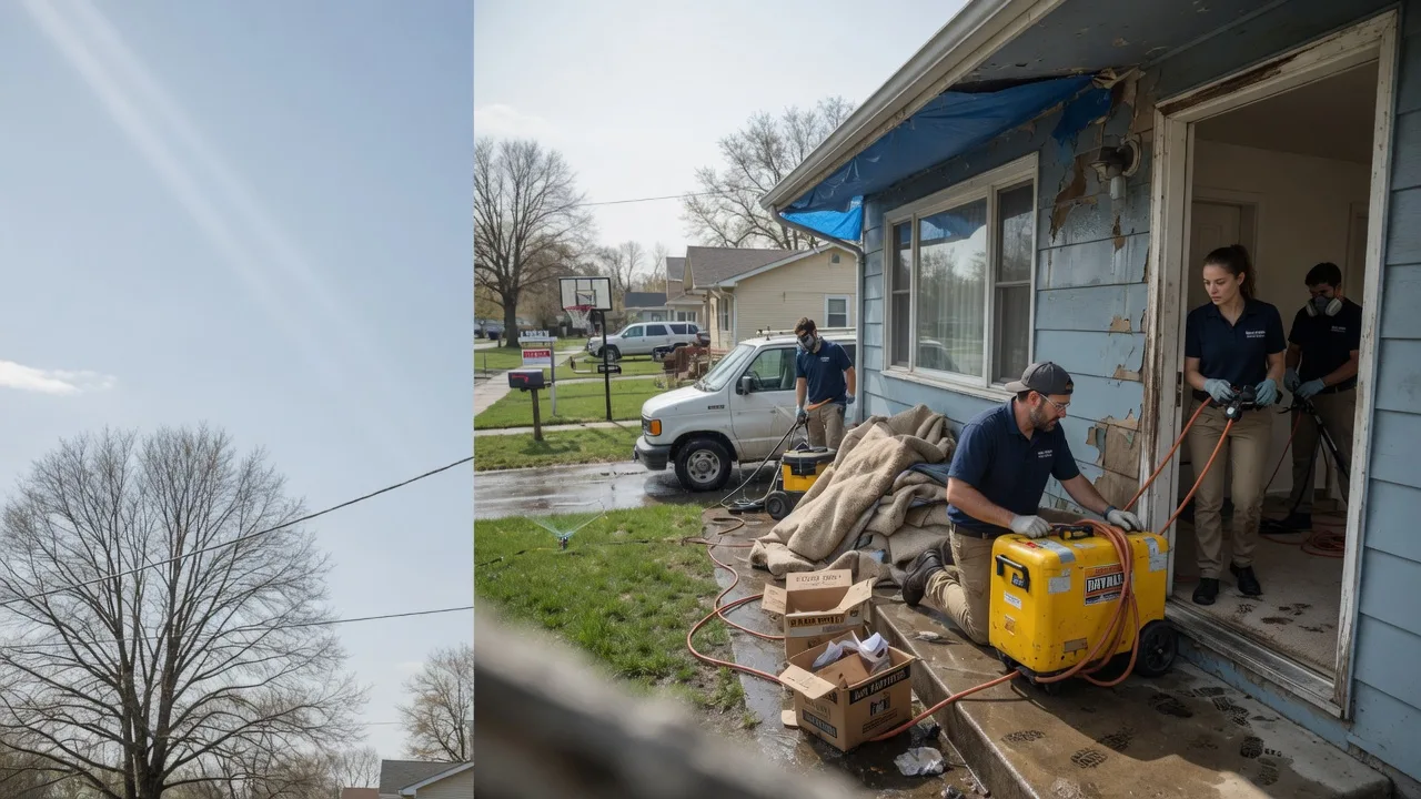 Basement Flood Cleanup in Randlett, OK near me